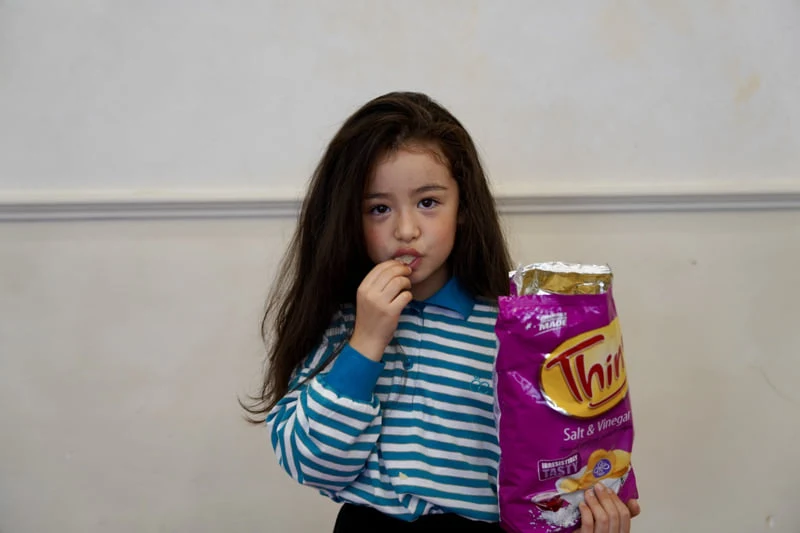 Ramijini - Korean Children Fashion - #fashionkids - Stripe Collar Tee - 3