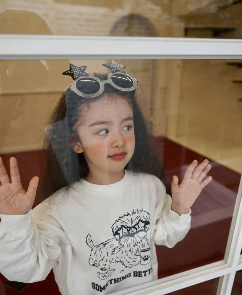 Ramijini - Korean Children Fashion - #kidsshorts - Love Puppies Sweatshirt - 8