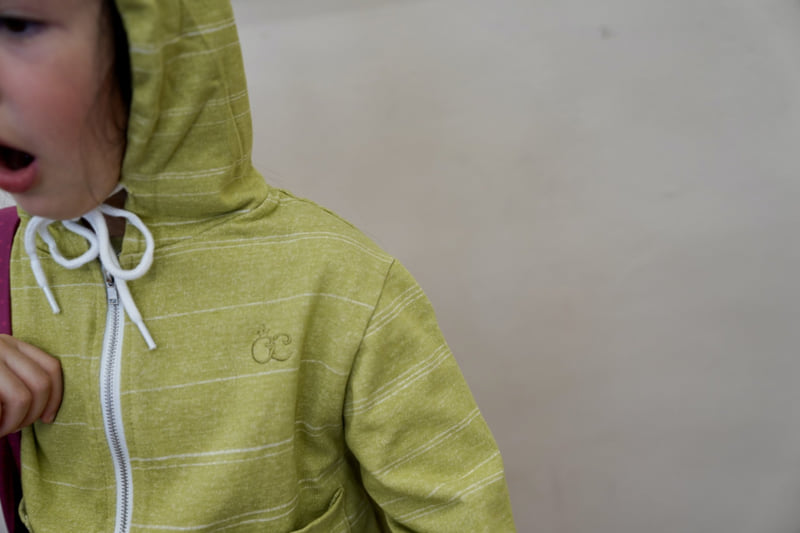 Ramijini - Korean Children Fashion - #kidsstore - Brush Hooded Zip-Up - 4