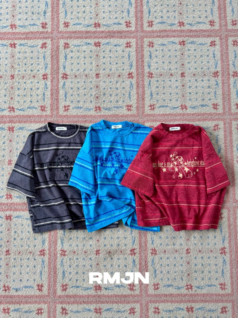Ramijini - Korean Children Fashion - #magicofchildhood - Star Dog Tee