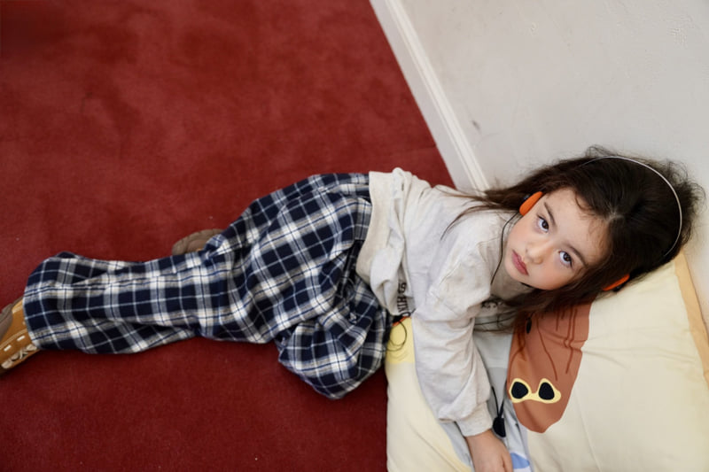 Ramijini - Korean Children Fashion - #magicofchildhood - Modern Check Pants - 4