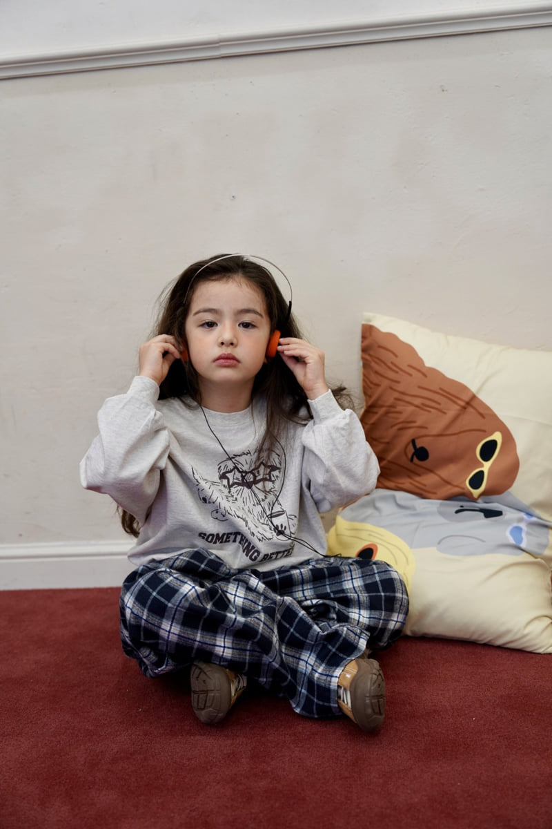Ramijini - Korean Children Fashion - #prettylittlegirls - Modern Check Pants - 5
