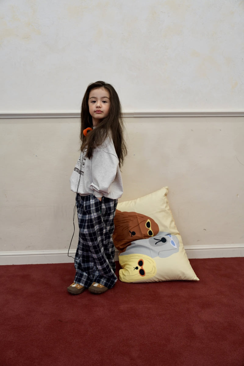 Ramijini - Korean Children Fashion - #todddlerfashion - Modern Check Pants - 6