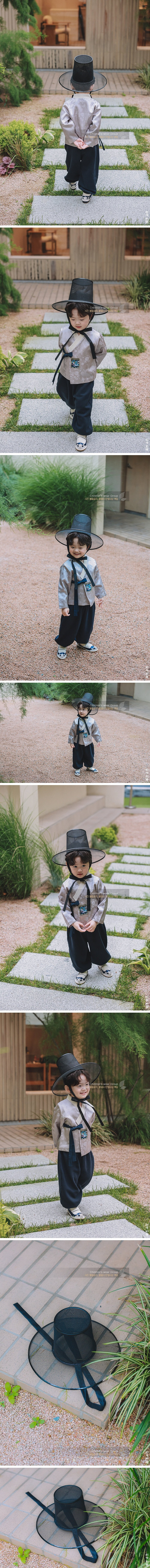 Rica - Korean Children Fashion - #todddlerfashion - Gat (Traditional Korean Hat)