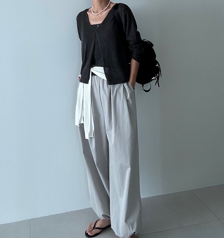 Ripple - Korean Women Fashion - #momslook - Rookie Harem Pants - 6