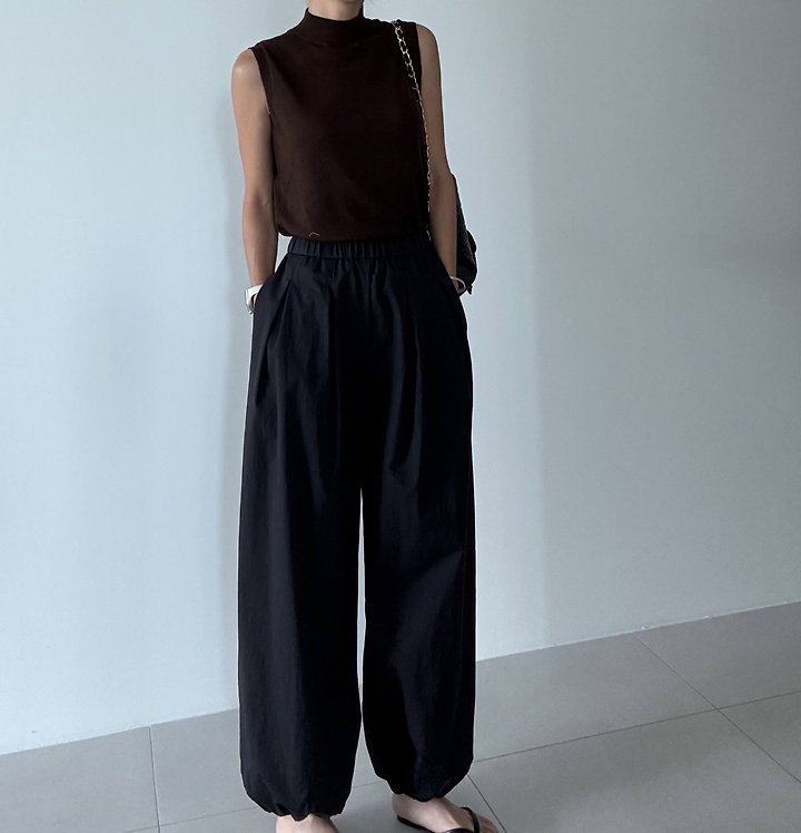 Ripple - Korean Women Fashion - #momslook - Rookie Harem Pants - 8