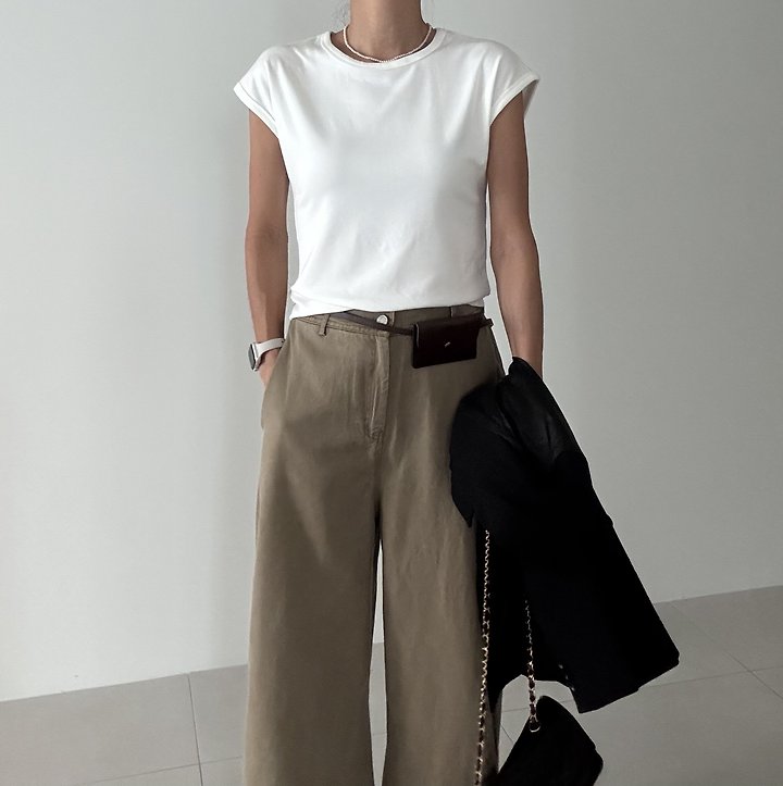 Ripple - Korean Women Fashion - #momslook - Glow Tee - 2