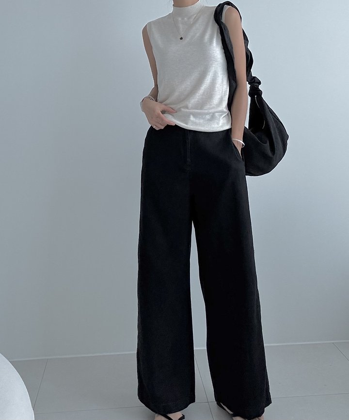 Ripple - Korean Women Fashion - #momslook - Kona Pigment Pants - 5