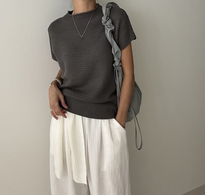 Ripple - Korean Women Fashion - #momslook - Cale Knit - 4