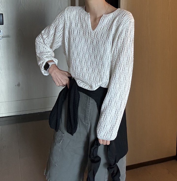 Ripple - Korean Women Fashion - #romanticstyle - Relax Knit - 7