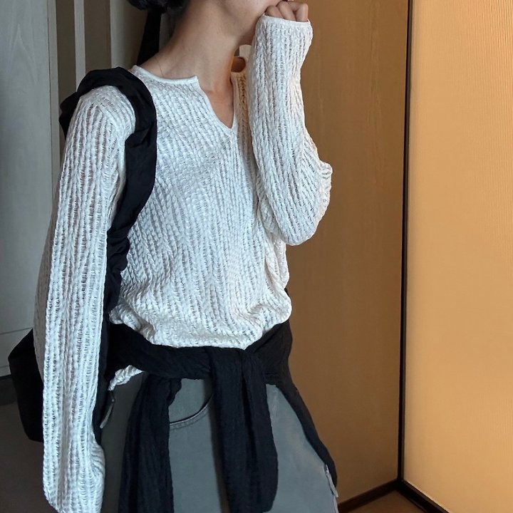 Ripple - Korean Women Fashion - #shopsmall - Relax Knit - 8