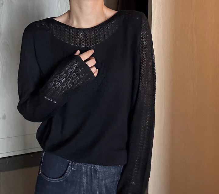 Ripple - Korean Women Fashion - #shopsmall - Chelsea Knit - 6