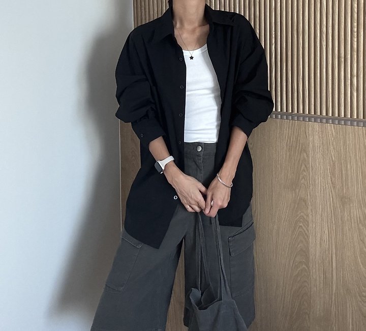 Ripple - Korean Women Fashion - #shopsmall - Shift Box Shirt - 3