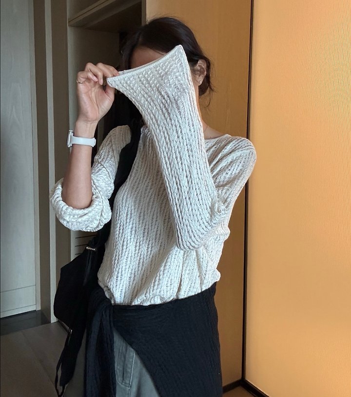 Ripple - Korean Women Fashion - #thatsdarling - Relax Knit - 9