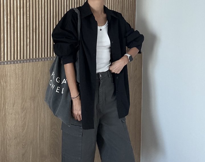 Ripple - Korean Women Fashion - #shopsmall - Shift Box Shirt - 4