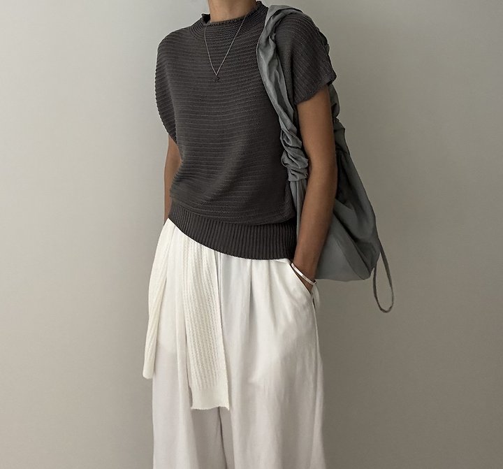 Ripple - Korean Women Fashion - #vintageinspired - Cale Knit - 6