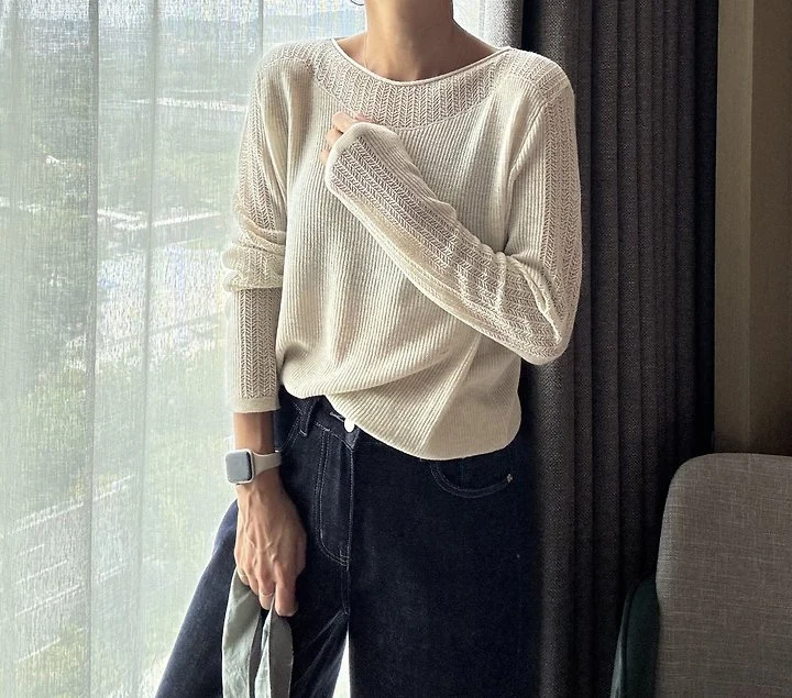 Ripple - Korean Women Fashion - #vintagekidsstyle - Chelsea Knit - 2