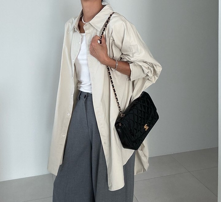 Ripple - Korean Women Fashion - #womensfashion - Clean Box Shirt