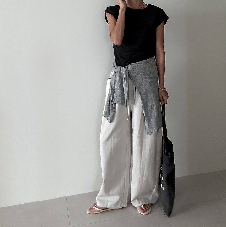 Ripple - Korean Women Fashion - #momslook - Begin Pants - 4