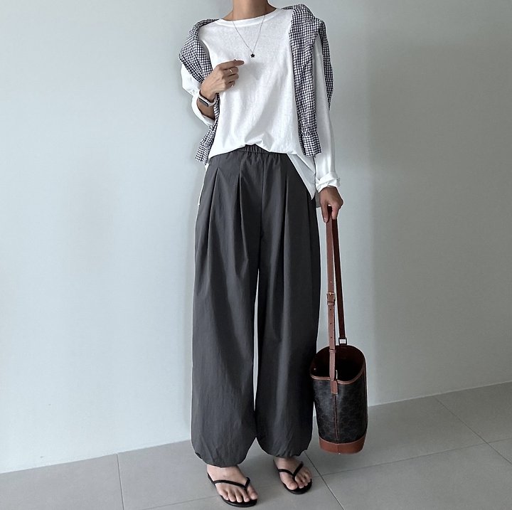 Ripple - Korean Women Fashion - #womensfashion - Rookie Harem Pants