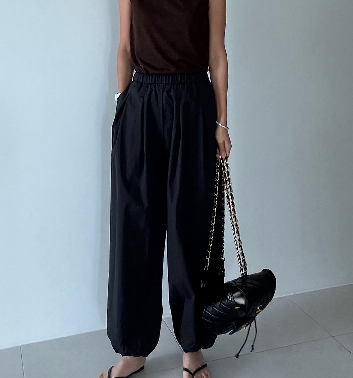 Ripple - Korean Women Fashion - #womensfashion - Rookie Harem Pants - 9