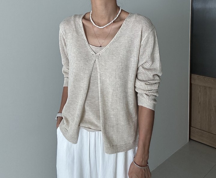 Ripple - Korean Women Fashion - #womensfashion - Adel Knit Set - 6