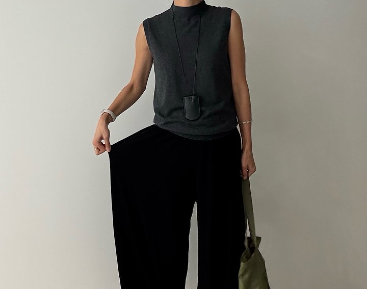 Ripple - Korean Women Fashion - #momslook - Knit Harem Pants - 4