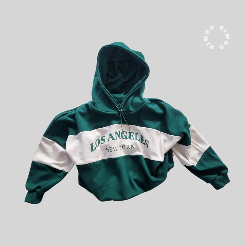 Riwoo Riwoo - Korean Children Fashion - #Kfashion4kids - LoS String Hoodie - 9