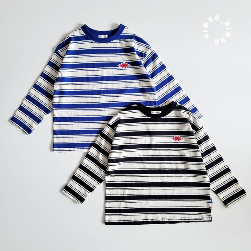 Riwoo Riwoo - Korean Children Fashion - #Kfashion4kids - Riwoo Irregular Striped Tee - 7