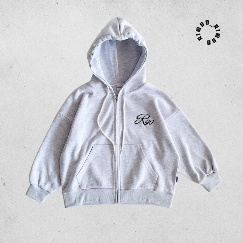 PK Double Boxy Hoodie Zip-up by Riwoo Riwoo for Child - view 12