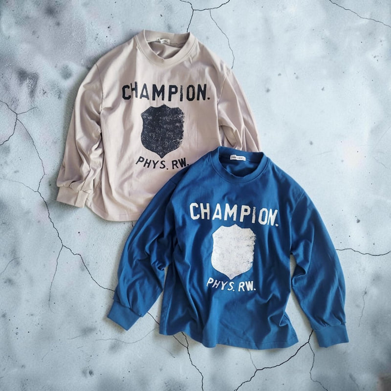 Riwoo Riwoo - Korean Children Fashion - #Kfashion4kids - Champion Rib Trim Tee