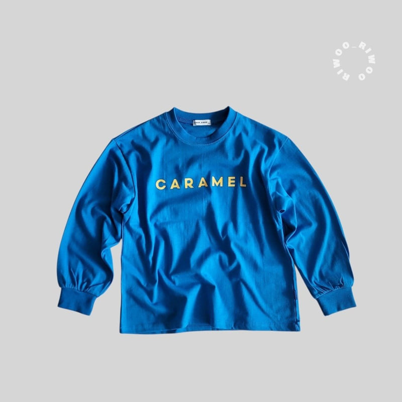 Riwoo Riwoo - Korean Children Fashion - #prettylittlegirls - Caramel Rib Trim Tee - 4