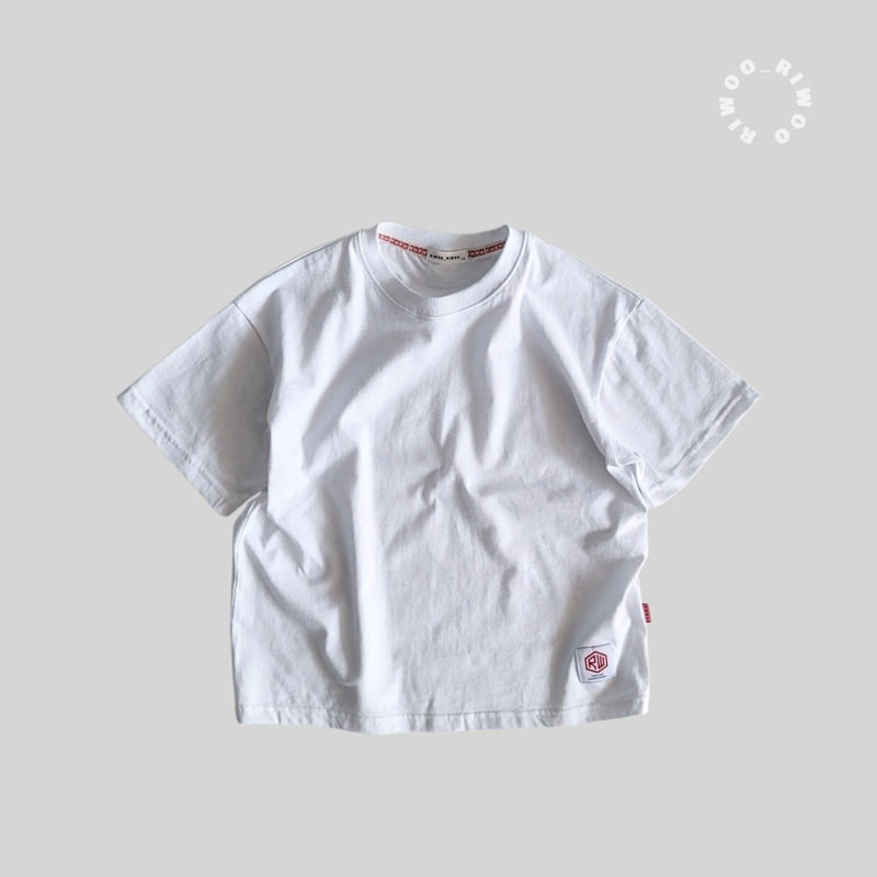 Riwoo Riwoo - Korean Children Fashion - #childofig - Riwoo Pigment Patch Short Sleeve Tee - 3