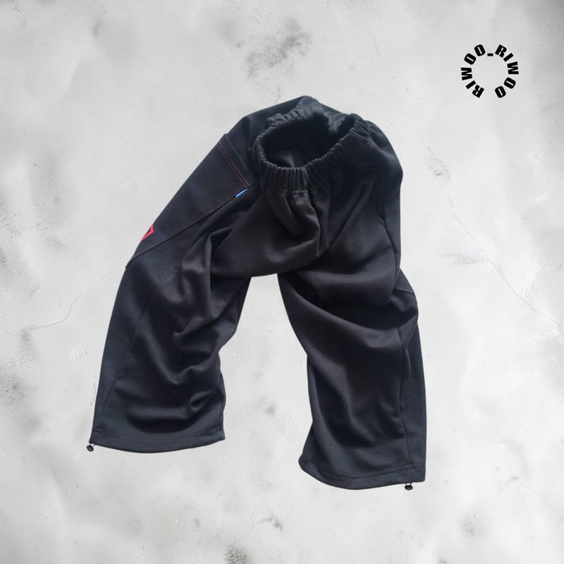 Riwoo Riwoo - Korean Children Fashion - #childofig - Riwoo Big Pocket String Pants - 11