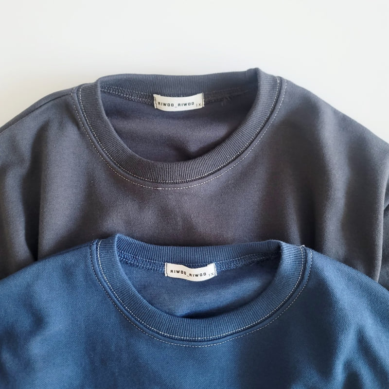 Riwoo Riwoo - Korean Children Fashion - #childofig - Riwoo Soft Rib Trim Tee - 8