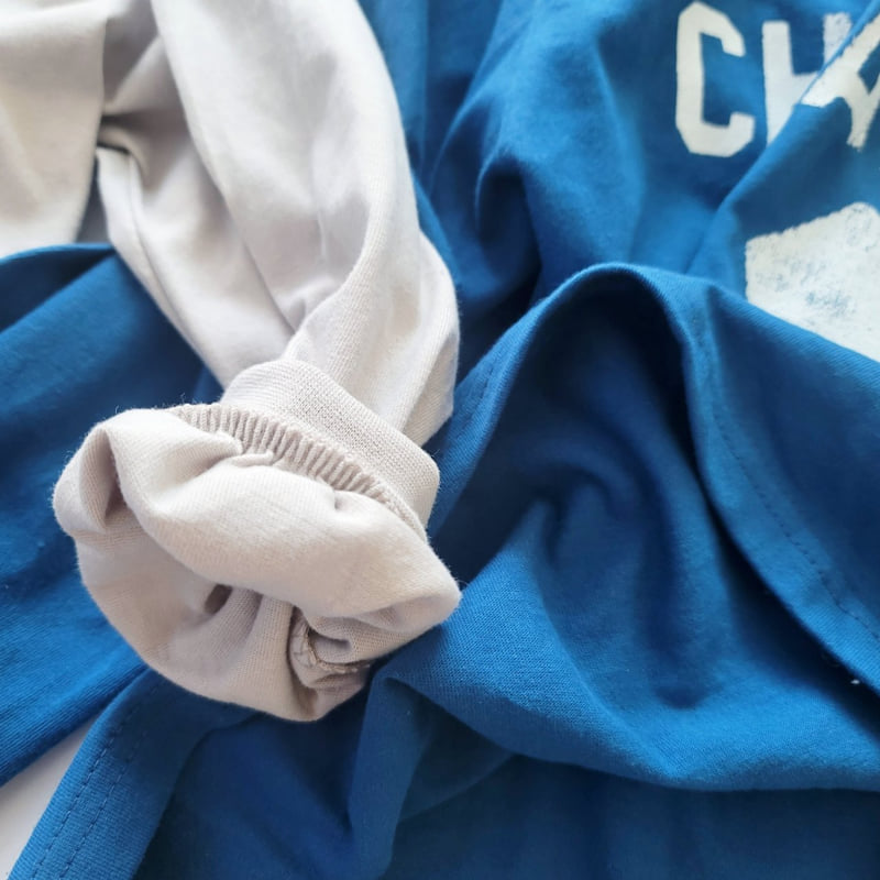 Riwoo Riwoo - Korean Children Fashion - #childofig - Champion Rib Trim Tee - 6