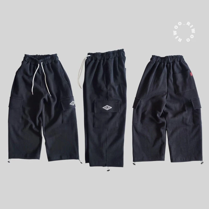 Riwoo Riwoo - Korean Children Fashion - #childofig - PK Both-sided String Pants - 6