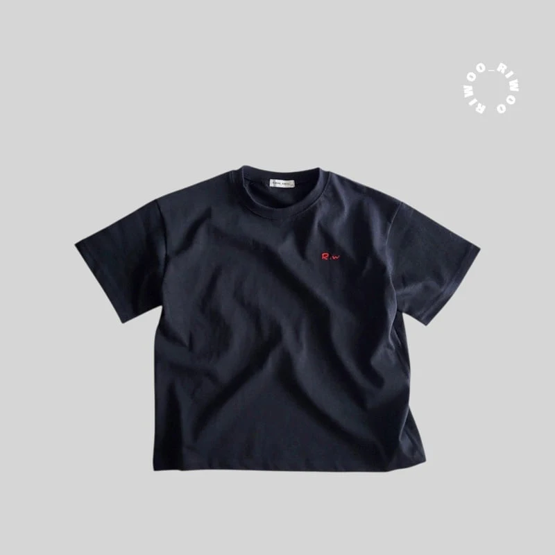 Riwoo Riwoo - Korean Children Fashion - #prettylittlegirls - Riwoo Small Modern Short Sleeve Tee - 4