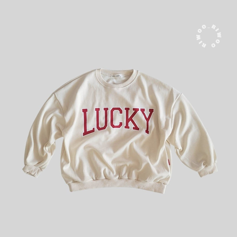 Riwoo Riwoo - Korean Children Fashion - #childofig - Lucky Sweatshirt - 2