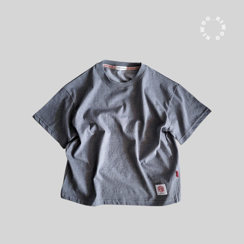 Riwoo Riwoo - Korean Children Fashion - #childrensboutique - Riwoo Pigment Patch Short Sleeve Tee - 5