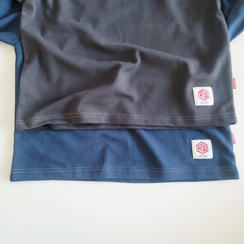 Riwoo Riwoo - Korean Children Fashion - #childrensboutique - Riwoo Soft Rib Trim Tee - 9