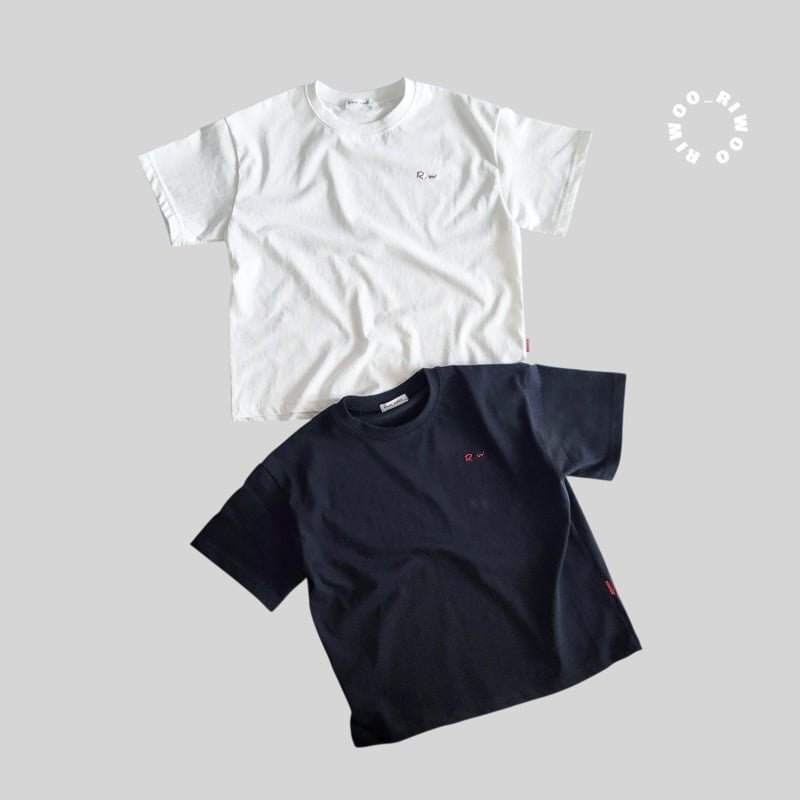 Riwoo Riwoo - Korean Children Fashion - #childrensboutique - Riwoo Small Modern Short Sleeve Tee - 6