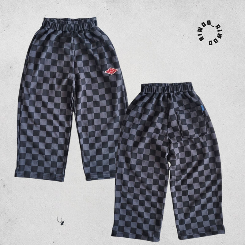 Riwoo Riwoo - Korean Children Fashion - #designkidswear - Riwoo Chess String Pants - 5