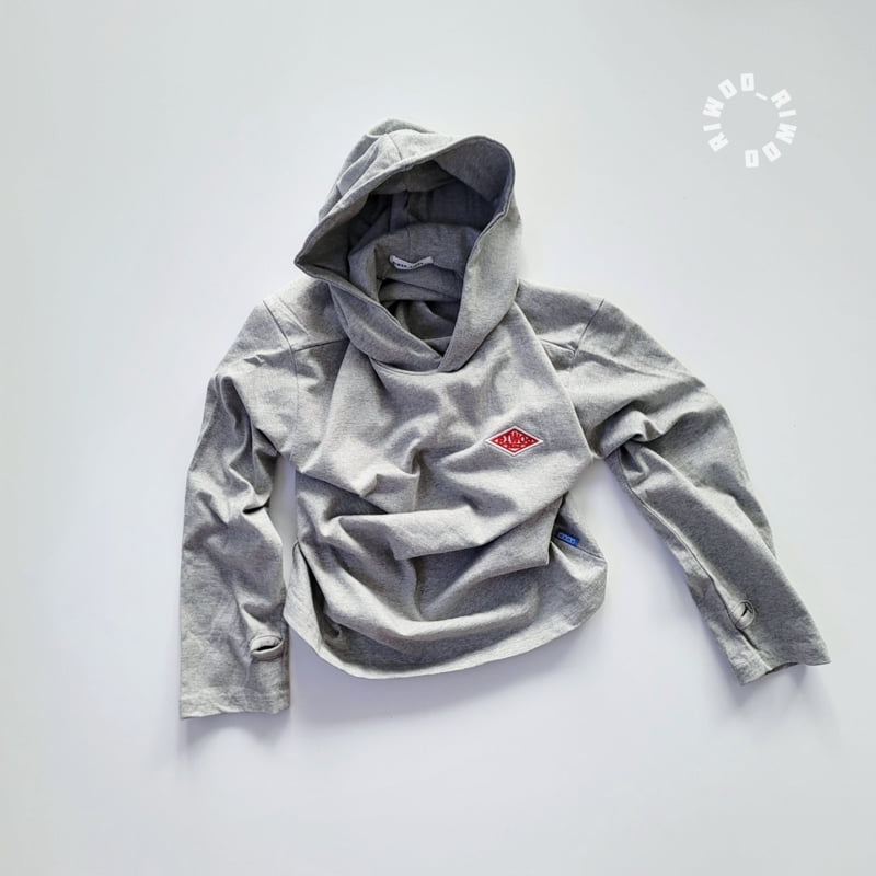 Layered Slim Finger Hoodie by Riwoo Riwoo for Child - view 11
