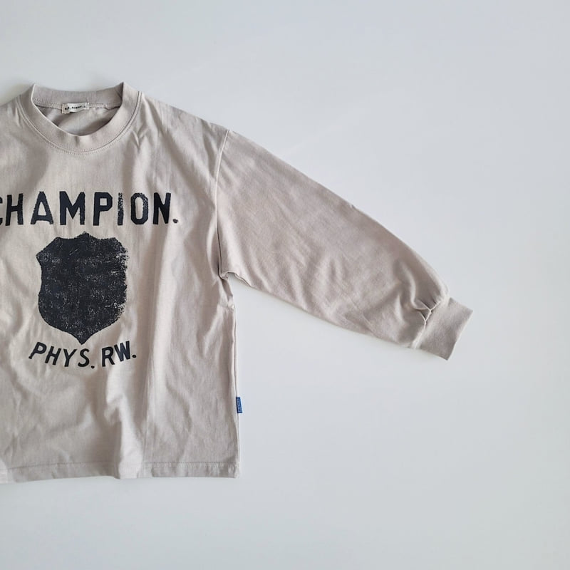 Riwoo Riwoo - Korean Children Fashion - #designkidswear - Champion Rib Trim Tee - 9