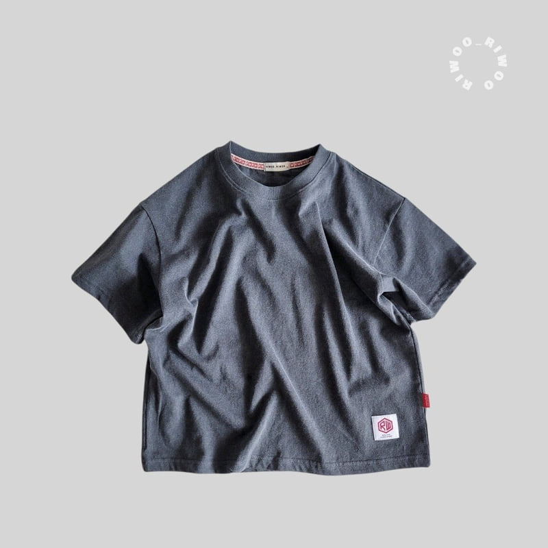 Riwoo Riwoo - Korean Children Fashion - #discoveringself - Riwoo Pigment Patch Short Sleeve Tee - 7
