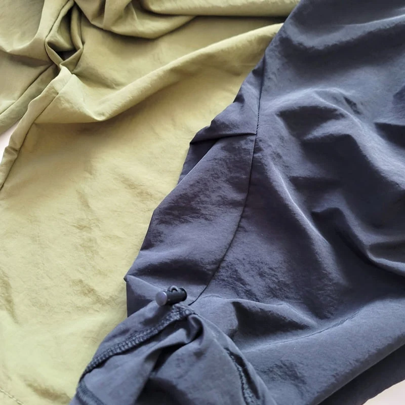 Riwoo Riwoo - Korean Children Fashion - #discoveringself - Crispy Curve String Pants - 6