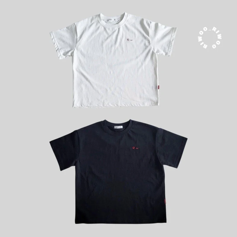 Riwoo Riwoo - Korean Children Fashion - #discoveringself - Riwoo Small Modern Short Sleeve Tee - 8
