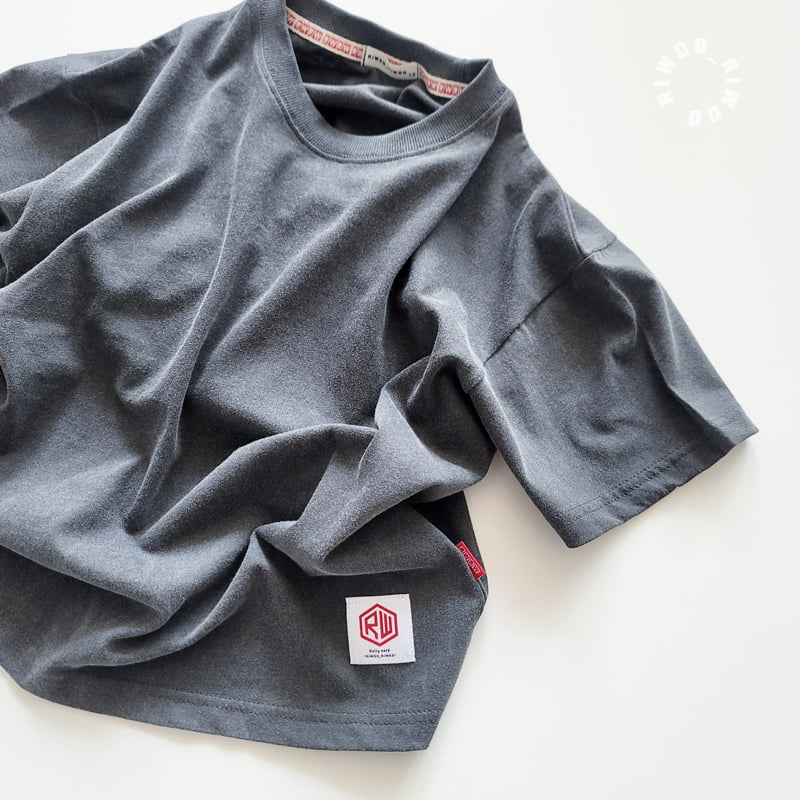 Riwoo Riwoo - Korean Children Fashion - #fashionkids - Riwoo Pigment Patch Short Sleeve Tee - 8