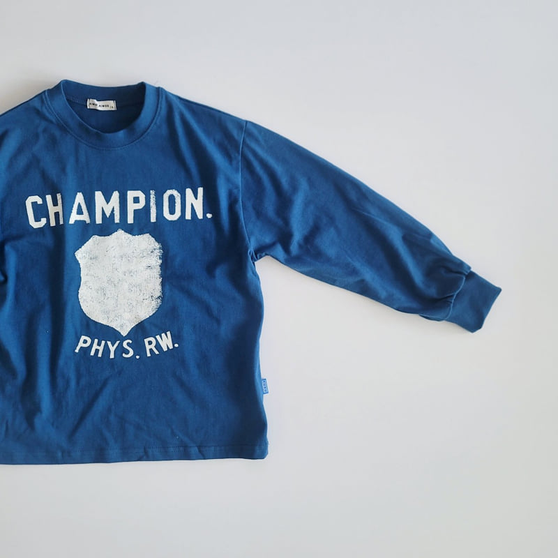 Riwoo Riwoo - Korean Children Fashion - #fashionkids - Champion Rib Trim Tee - 11